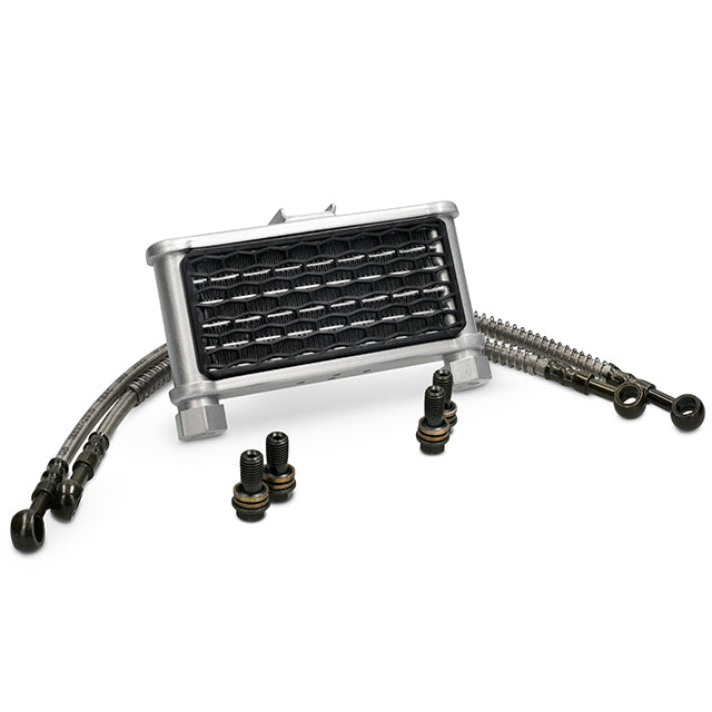 Kit completo radiador aceite M10/M8 Pitbike YCF Motor YX