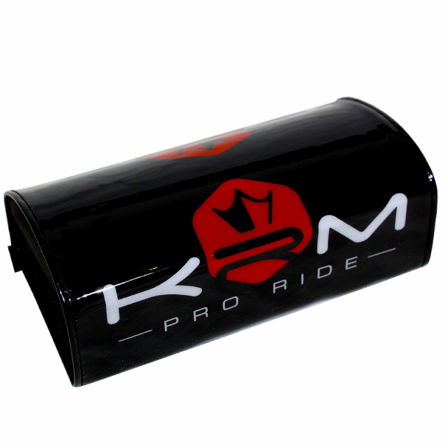 Protector de manillar KRM Pro Ride para manillar sin barra - Rojo