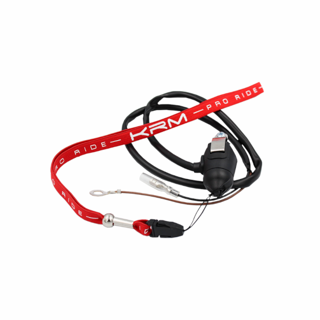 Interruptor de paro magnético KRM Pro Ride - Rojo