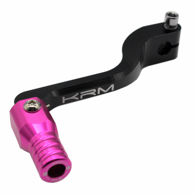 Pedal de cambio plegable Derbi KRM - Negro/Rosa