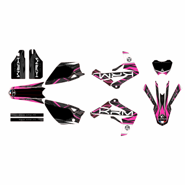 Kit pegatinas KRM Rieju MRT - Rosa