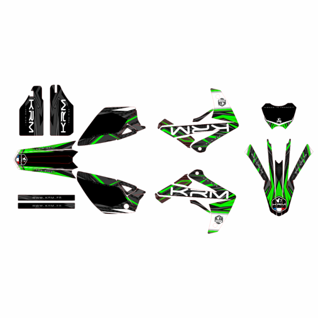 Kit pegatinas KRM Rieju MRT - Verde