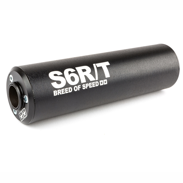Silenciador Stage6 R/T 80 - 100cc lado derecho negro