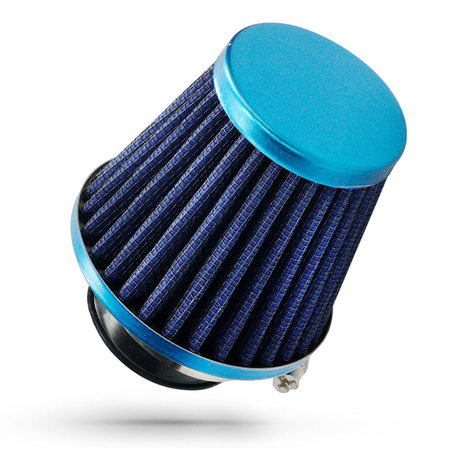 Filtro de aire Allpro tipo K&N Recto Ø28-35mm azul