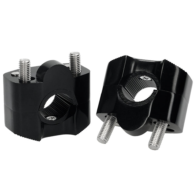 Torretas Manillar 22/28mm negro AllPro