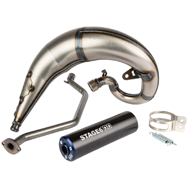 Escape Stage6 Streetrace por arriba Sherco SE / SM - Silenciador Negro/Azul