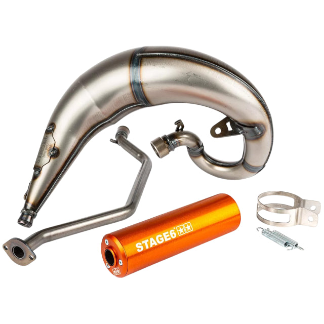 Escape Stage6 Streetrace por arriba Sherco SE / SM - Silenciador Naranja