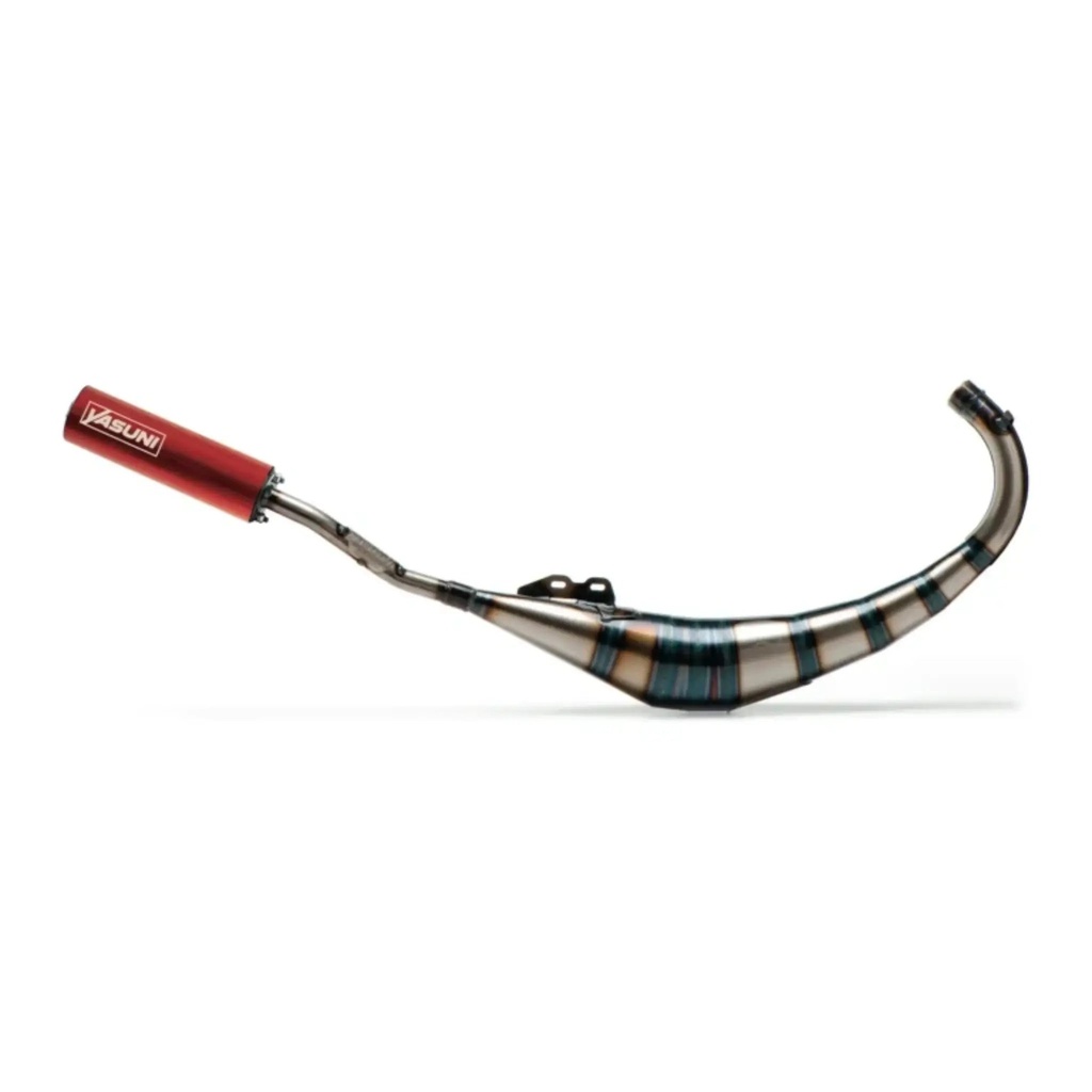 Escape Aprilia RS / Rieju RS2 / Yamaha TZR Yasuni R2 (CE) - Silenciador Rojo