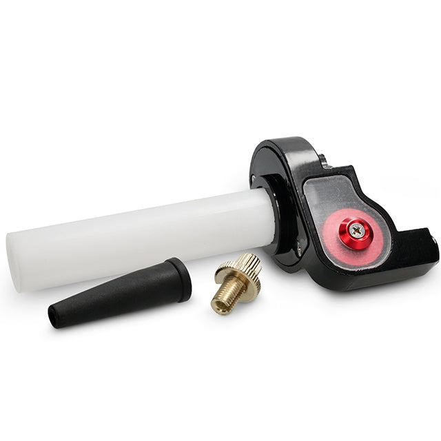 Mando de gas universal 90º Allpro - Rojo