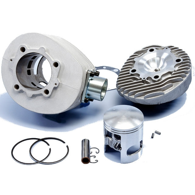 Cilindro Polini aluminio 210cc Vespa 200 2T carrera 57mm