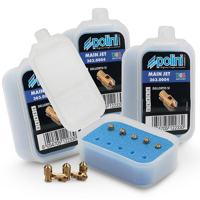 Kit 5 chicles de alta Dellorto SI 125-137 Polini
