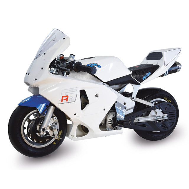 Minibike 910 Carena RS AC 4,2 rueda 5" Blanca