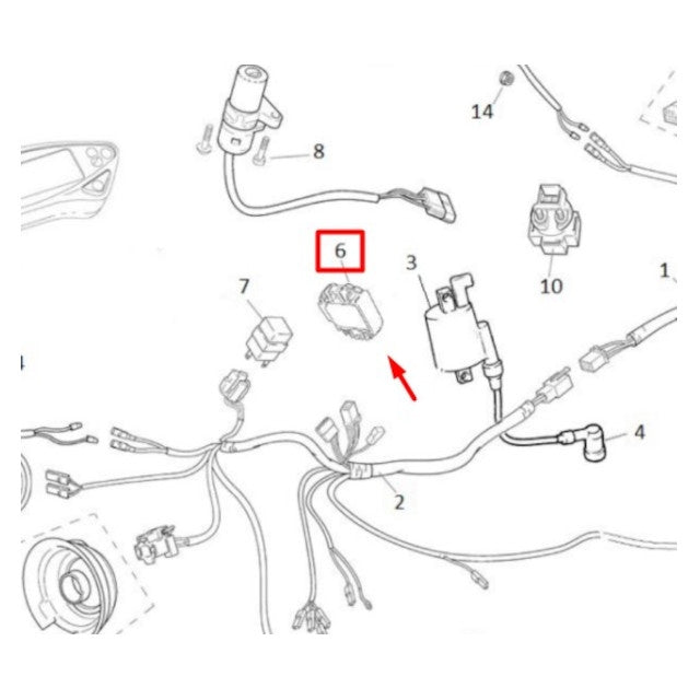 Regulador Rieju 125 Marathon / MRT / Tango