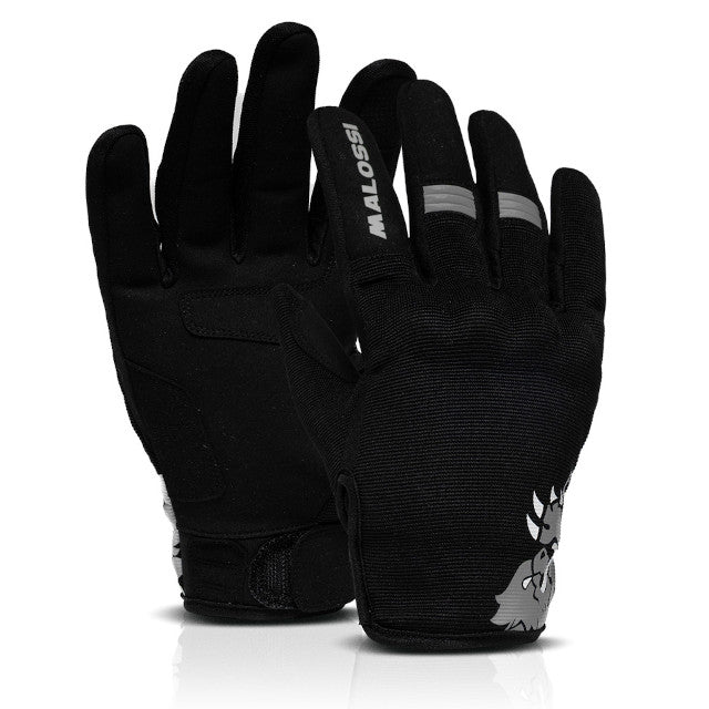 Guantes M-Gloves gris entretiempo Malossi - talla XS