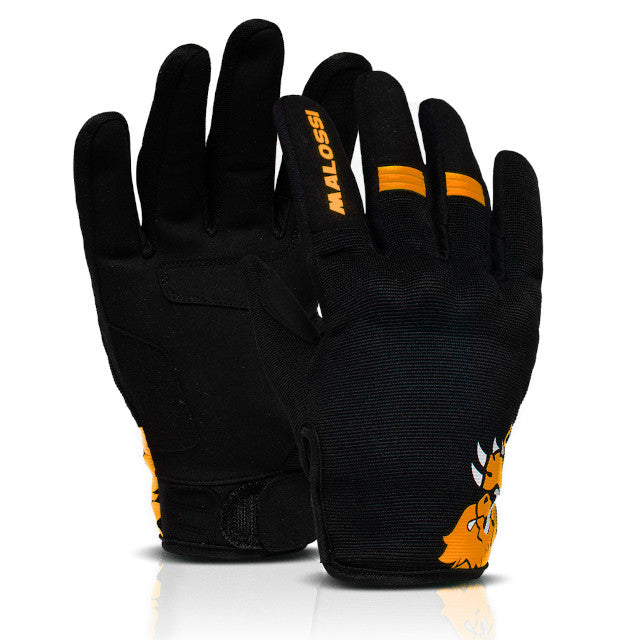 Guantes M-Gloves naranja entretiempo Malossi - talla XS