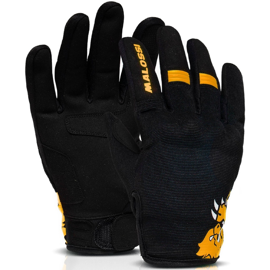 Guantes M-Gloves naranja entretiempo Malossi - talla M