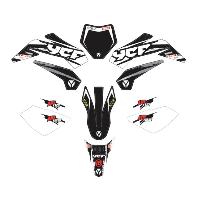 Kit de adhesivos completo YCF Lite F125 2023