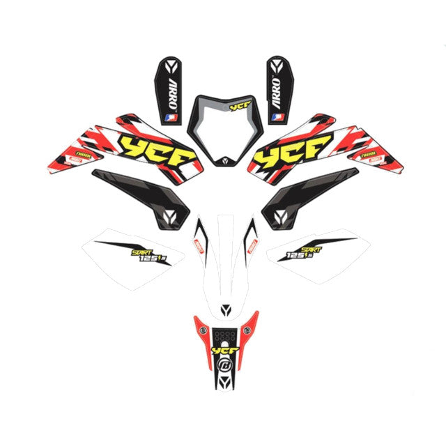 Kit de adhesivos completo YCF Start F125SE 2023