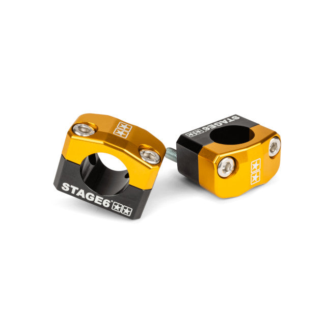 Torretas de manillar 28mm Stage6 - amarillo
