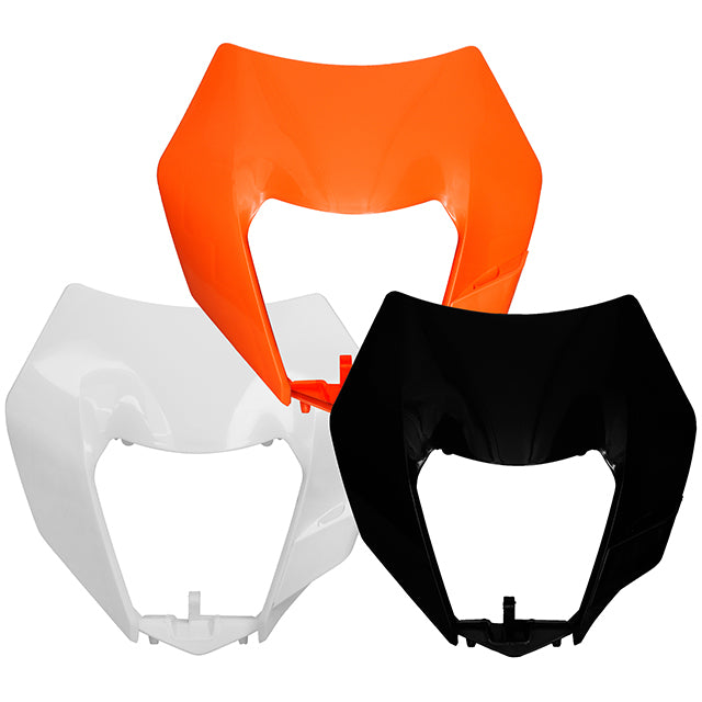 Plástico de recambio óptica Super Star LED KTM negro 