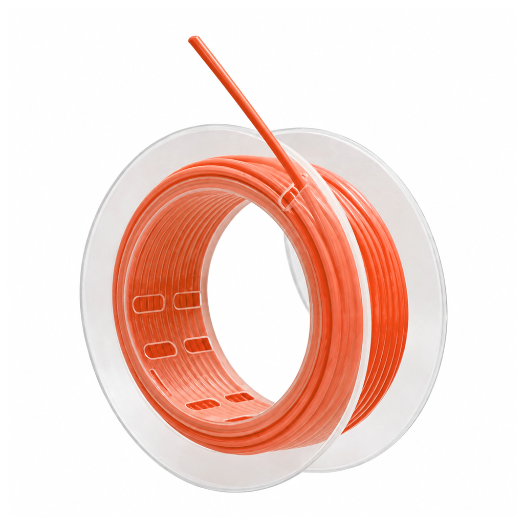 Funda cable de embrague teflon d=6mm Voca HQ - Naranja- 1 metro