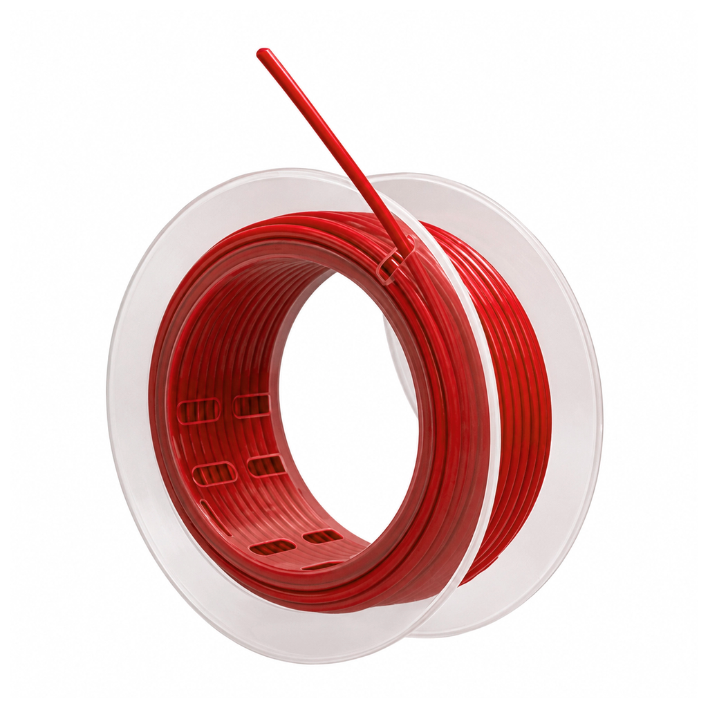 Funda cable de embrague teflon d=6mm Voca HQ - Rojo - 1 metro