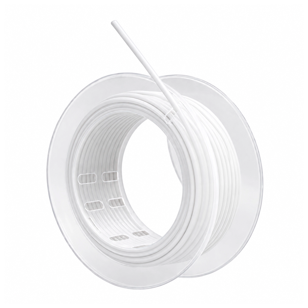 Funda cable de embrague teflon d=6mm Voca HQ - Blanco - 1 metro