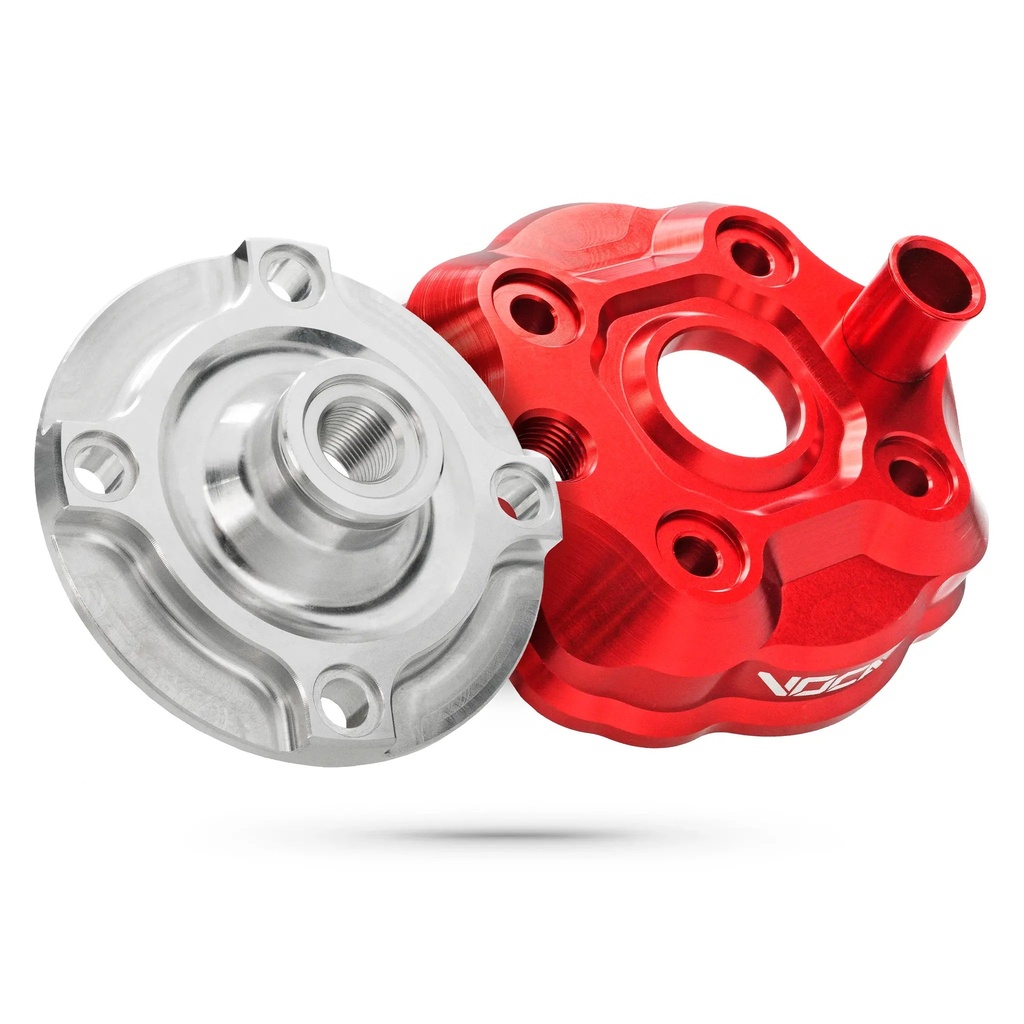 Culata modular VOCA Race Head 54mm Derbi DRD D50B0 rojo