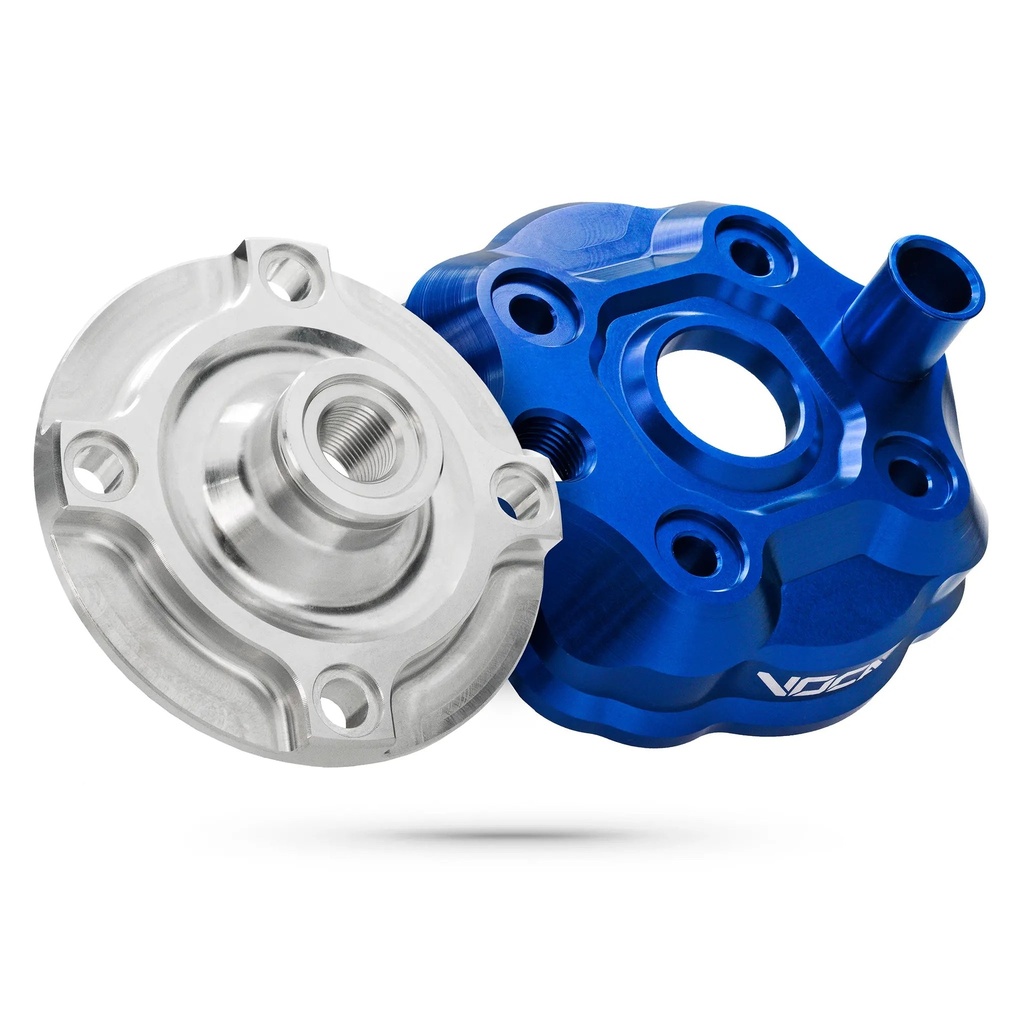 Culata modular VOCA Race Head 54mm Derbi DRD D50B0 azul