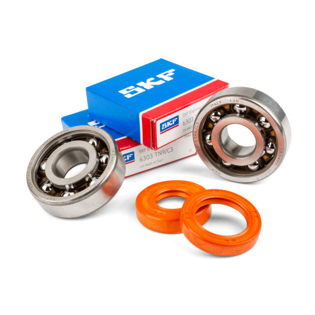 Rodamientos y retenes cigüeñal TN9 Minarelli AM6 Stage6 R/T