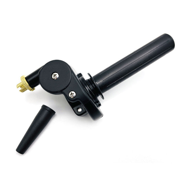 Mando de gas negro 95º universal tipo domino AllPro