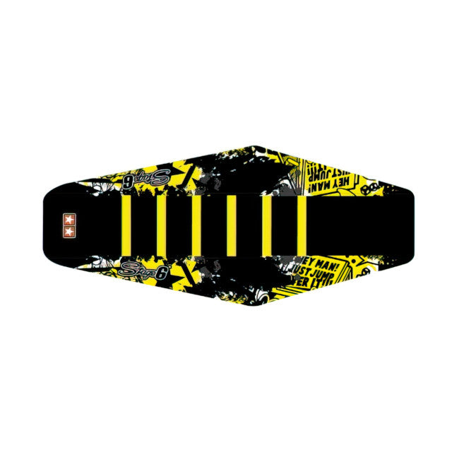 Funda asiento Derbi X-Treme / X-Race >2011 Stage6 - negro/amarillo