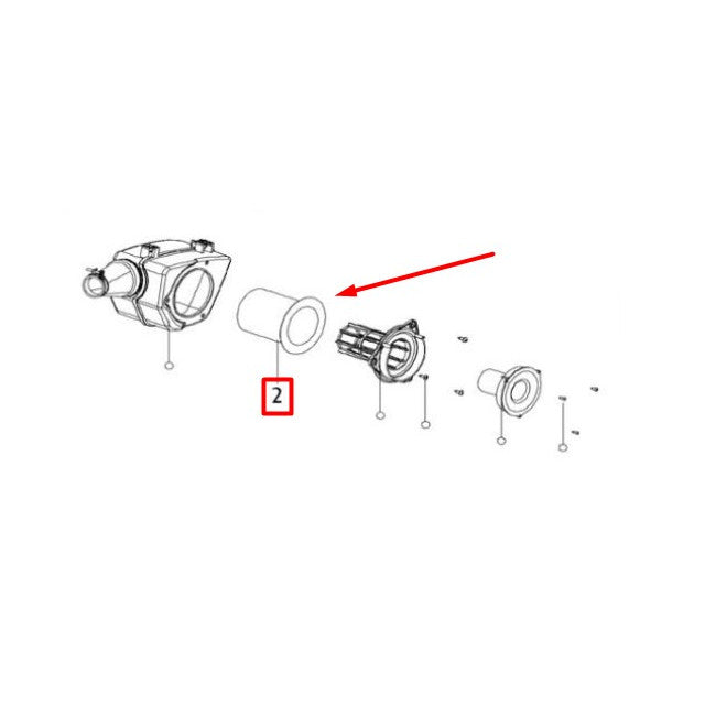 Pre-filtro de aire tobera Rieju Strada 125