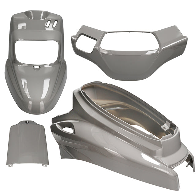 Carenados Yamaha BWs / MBK Booster 12” >2004 4 piezas Gris Nardo AllPro