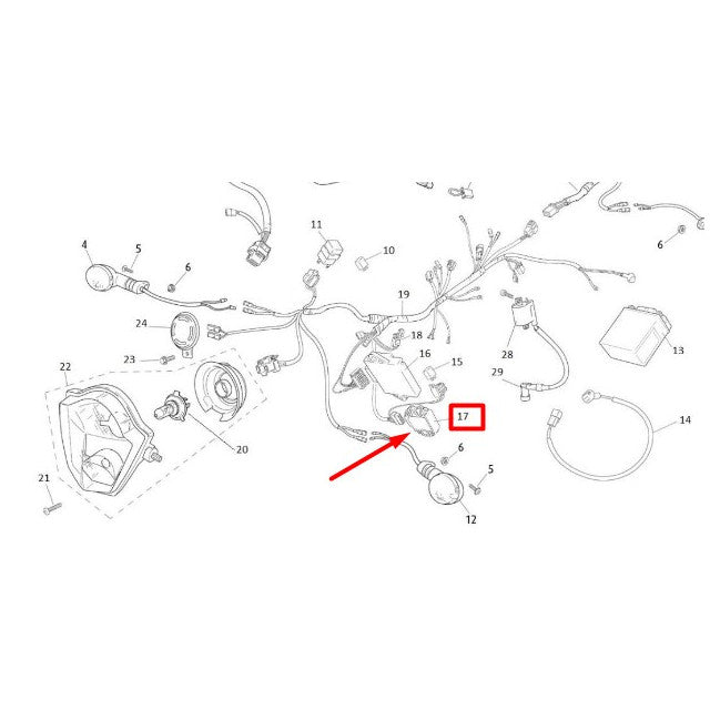 Bobina Rieju Marathon / RS3 125