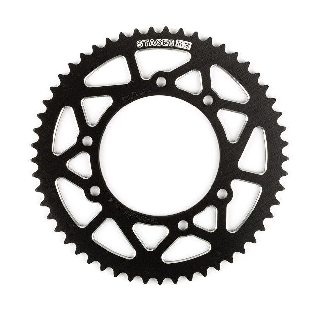 Corona Derbi Drd Pro 53D 420 aluminio CNC Stage6 - Negro 