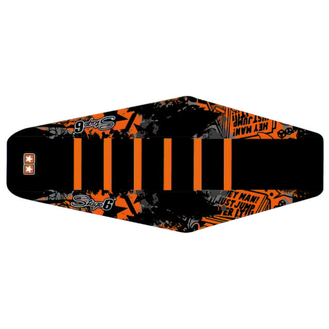 Funda asiento Sherco 50 <2006 Stage6 - Negro/Naranja