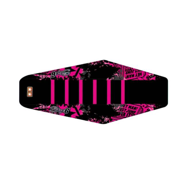 Funda asiento Derbi Senda 50cc 05-10 Stage6 - Rosa