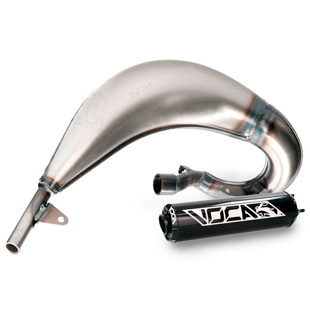 Escape Beta RR Enduro/SM 12-20 lado derecho VOCA Cross (CE) - silenciador negro