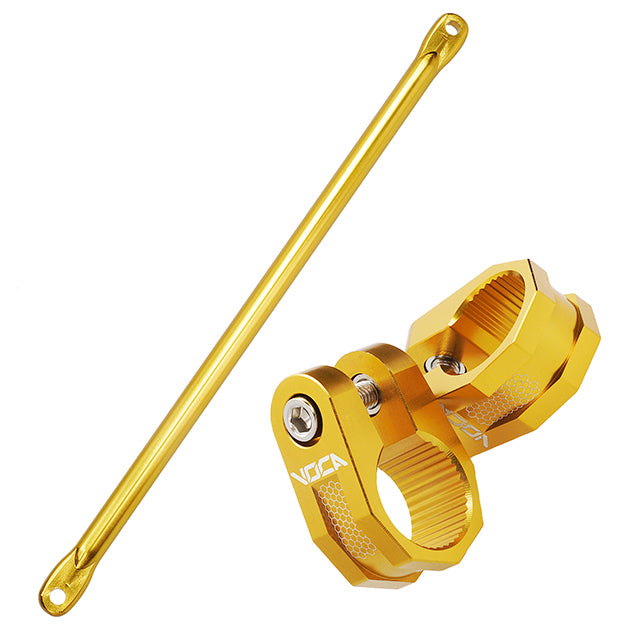 Barra de refuerzo con abrazaderas Voca Racing - oro