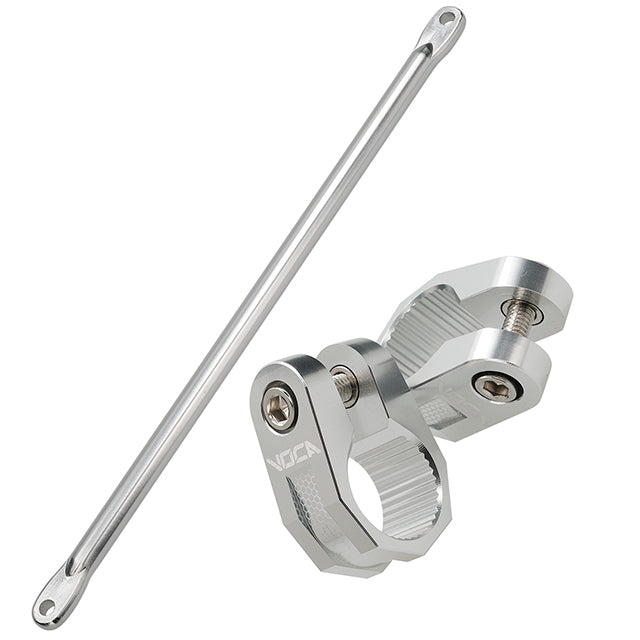 Barra de refuerzo con abrazaderas Voca Racing - aluminio