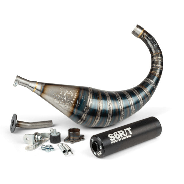 Escape Stage6 R/T 70/80cc Derbi euro 2 / 3 / 4 - negro 