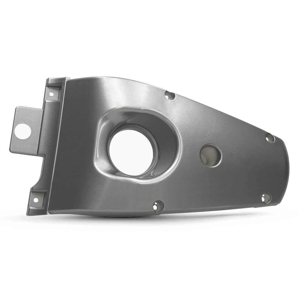 Tapa segundo pasajero Yamaha Aerox / MBK Nitro Allpro - plata metalizado
