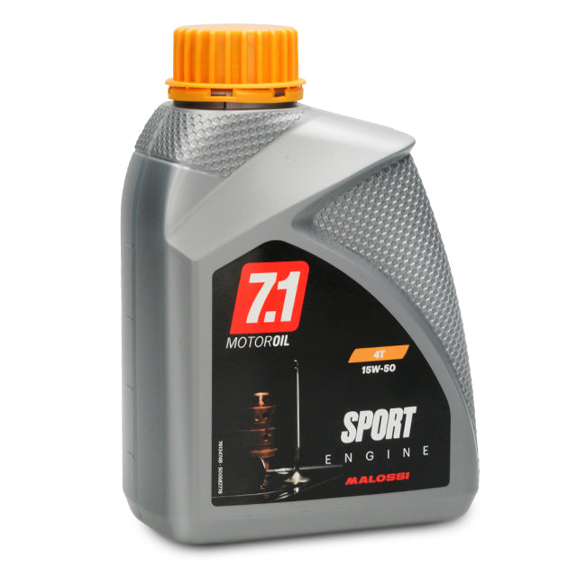 Aceite motor 4T 15W50 1L Malossi 7.1 Sport Engine