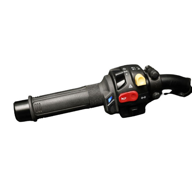 Puño calefactable con interruptor  1" + 1 1/8" largo 130mm HG 13 Koso
