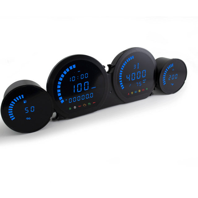 Marcadores Harley Davidson Touring >2014 HD-06 LED Koso azul-negro