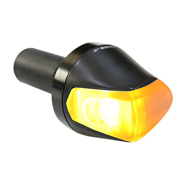 Intermitente contrapeso manillar LED (CE) Koso - ahumado