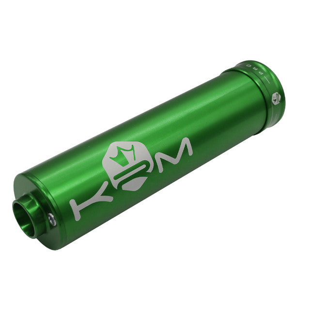 Silenciador 70-90cc aluminio 2019 KRM - verde