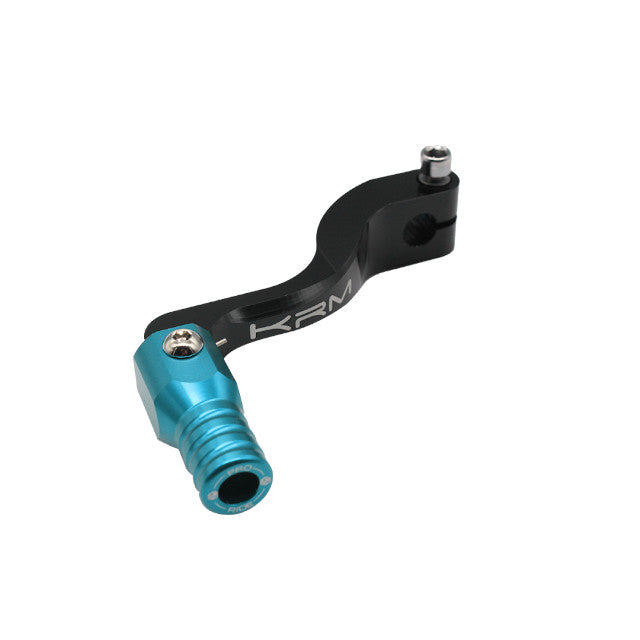 Pedal de cambio plegable AM6 KRM - negro/turquesa