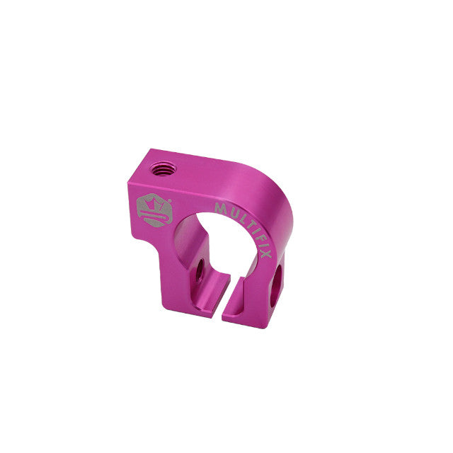 Abrazadera soporte escape multifijación KRM - rosa